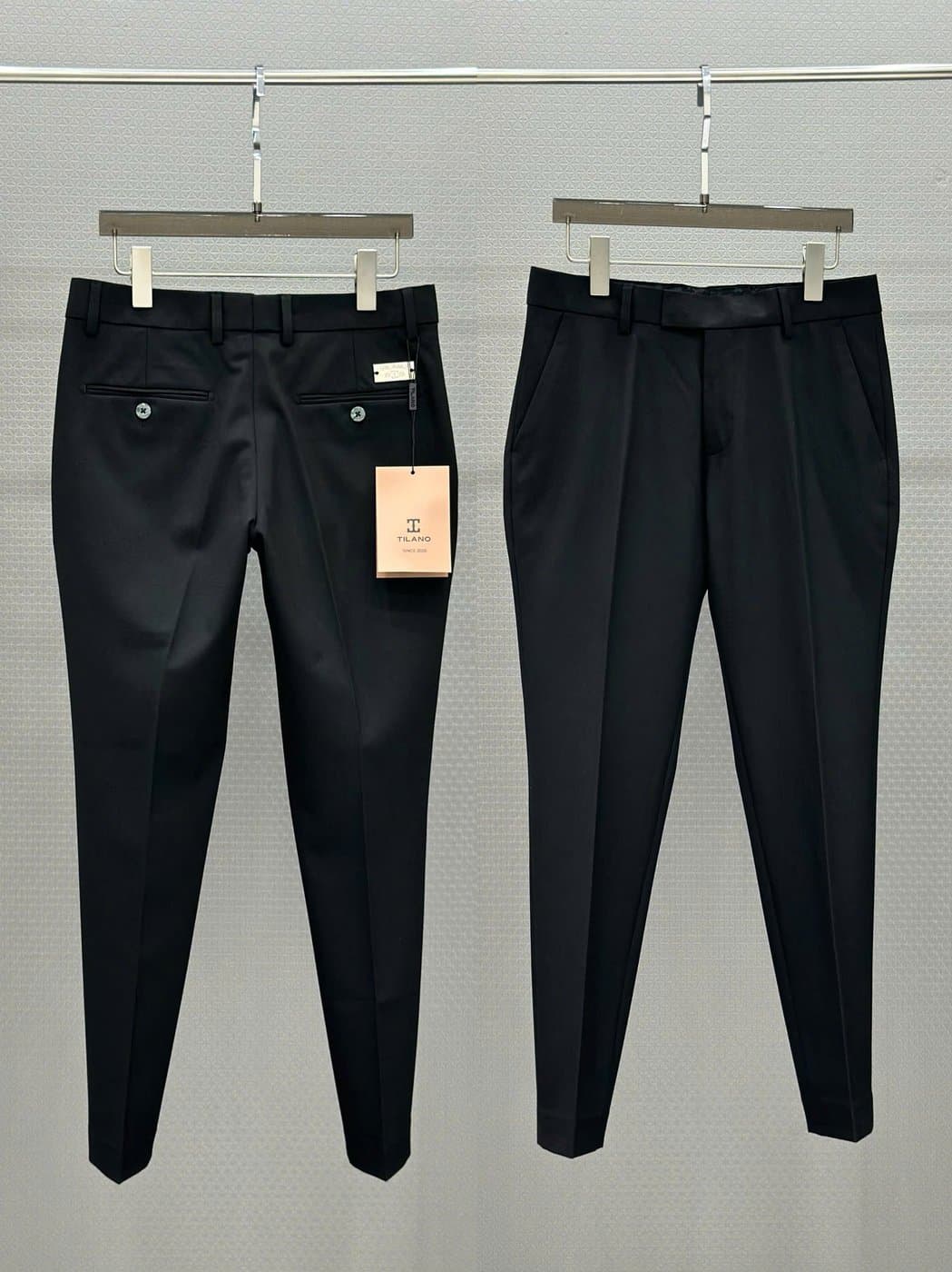Quần Âu Slim Fit Đen 10