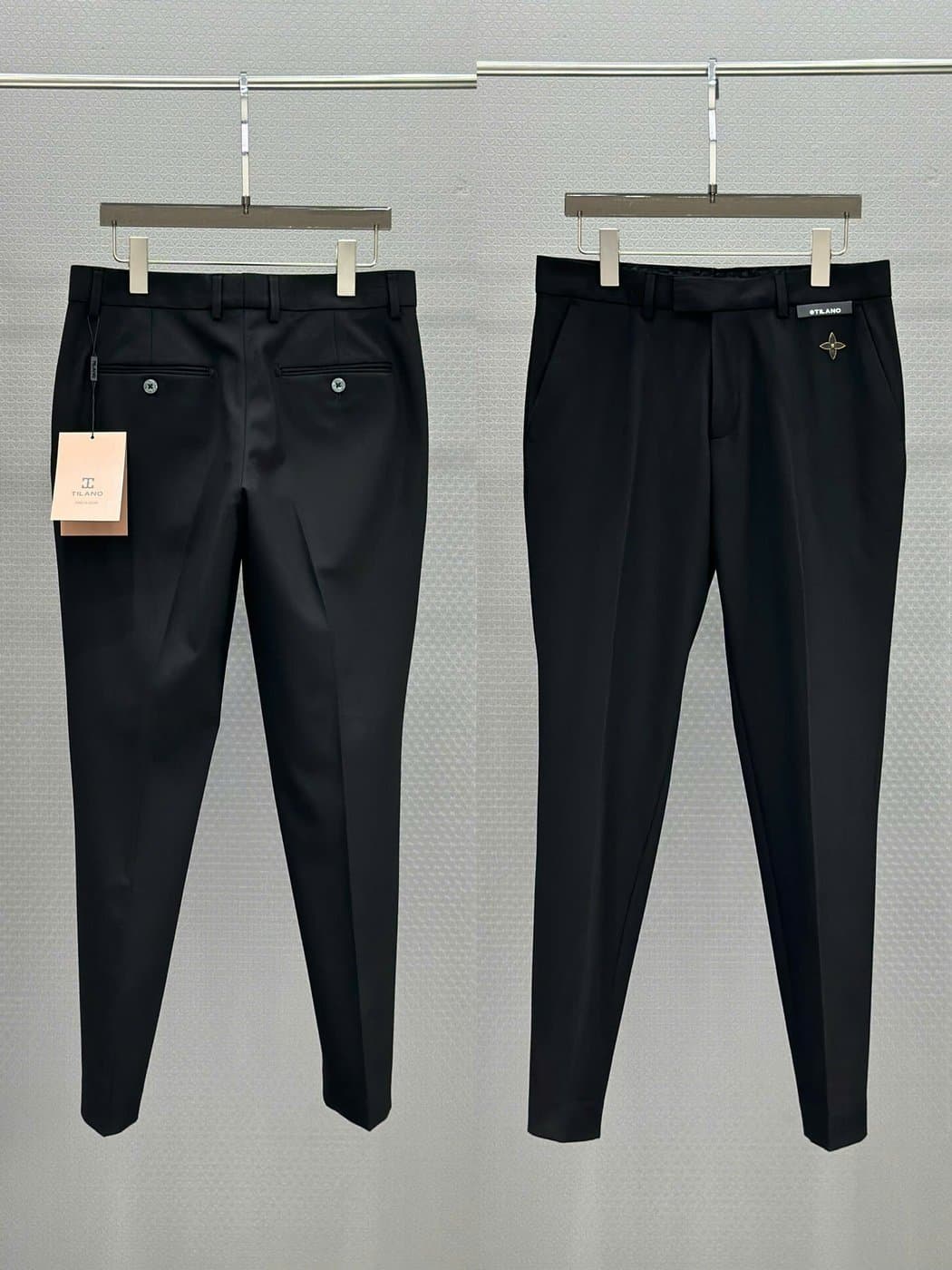 Quần Âu Slim Fit Đen 13