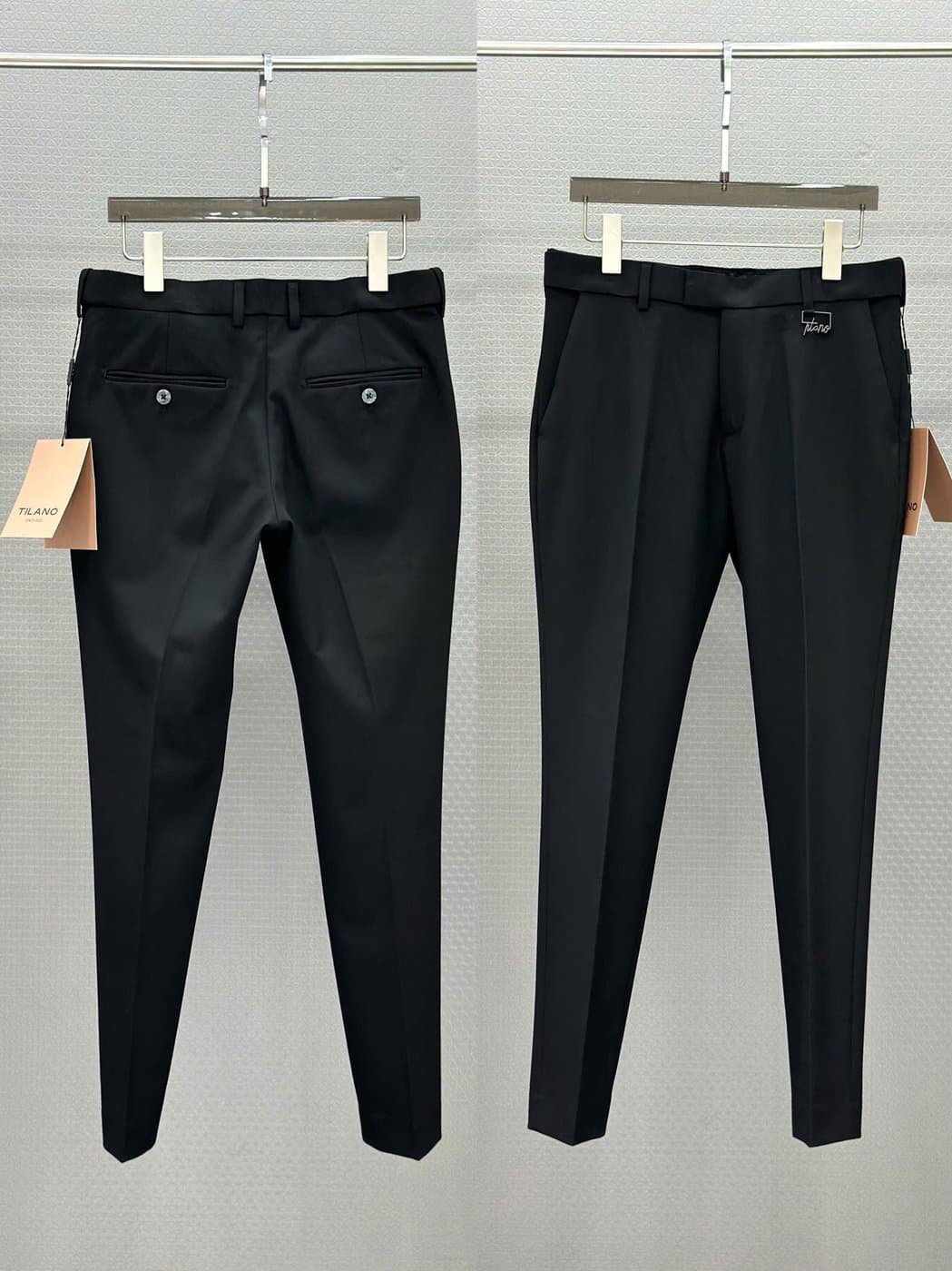 Quần Âu Slim Fit Đen 8