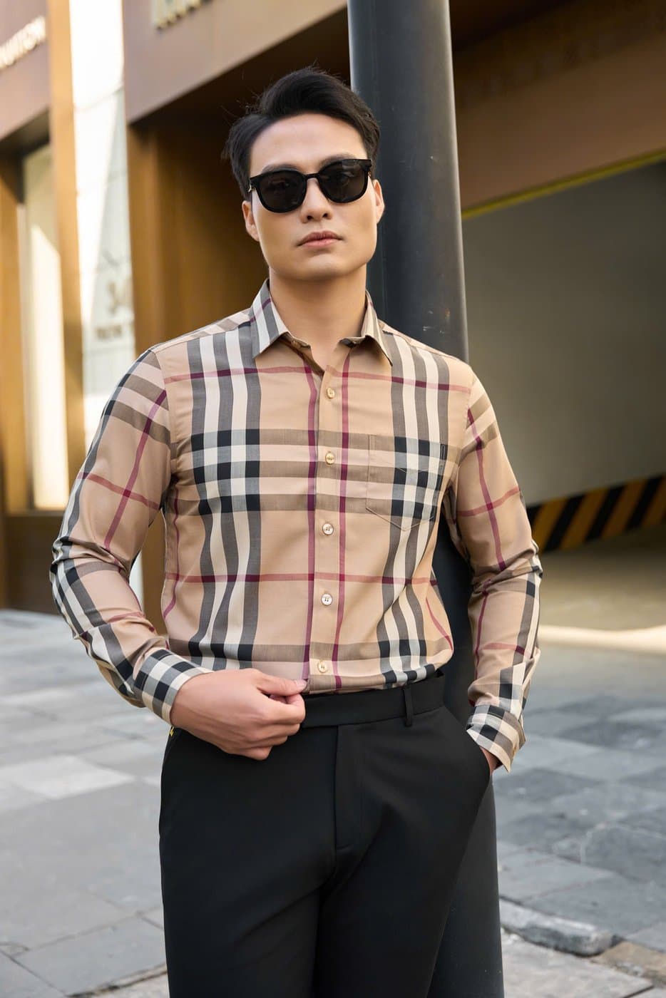 Sơ Mi Caro Be Cổ Điển 10