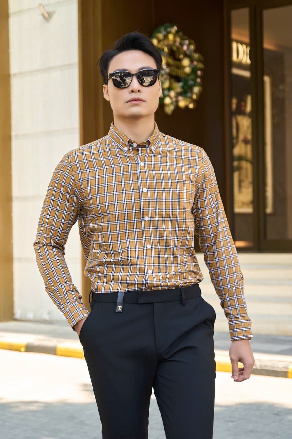 Sơ Mi Caro Be Cổ Điển 6