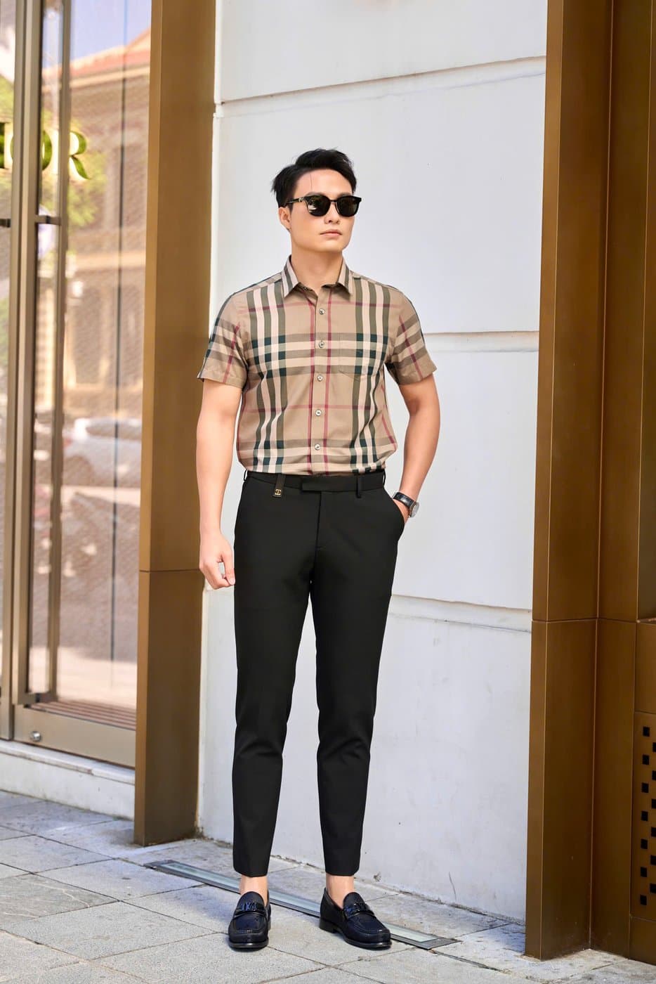 Sơ Mi Caro Be Cổ Điển 7