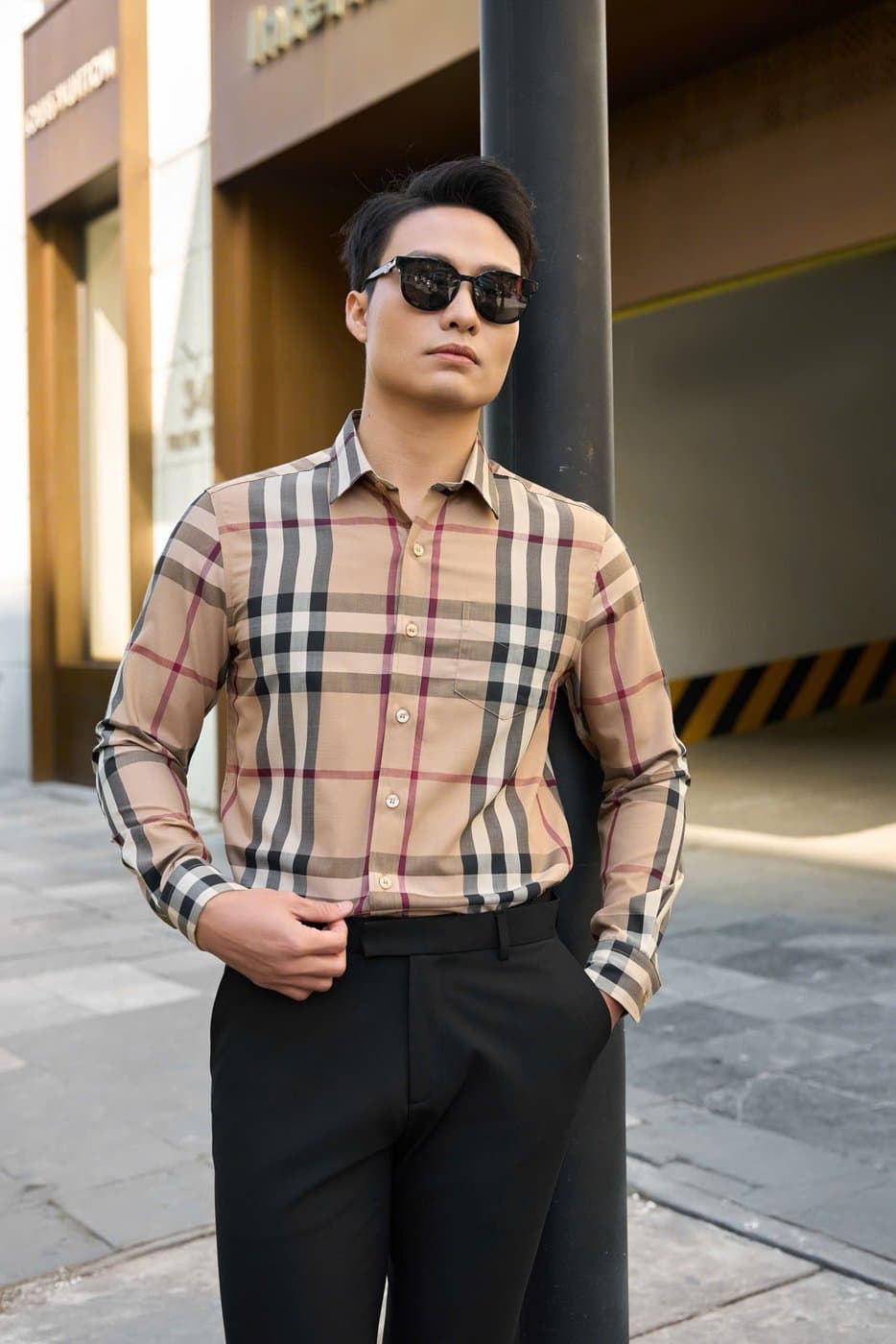 Sơ Mi Caro Be Cổ Điển 9